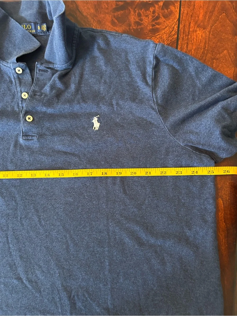 Polo Ralph Lauren Classic Fit Polo Shirt Mens Blue Size XL TG